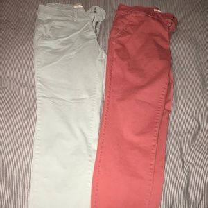 Blue & Pink Loft Denim Pants